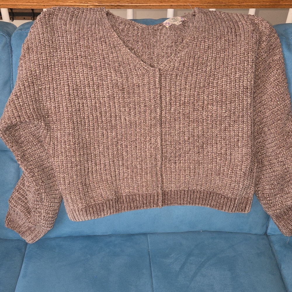 Cozy V-Neck Knit Sweater